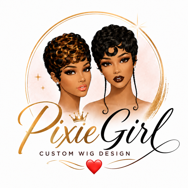 Pixie Girl Custom Wig design